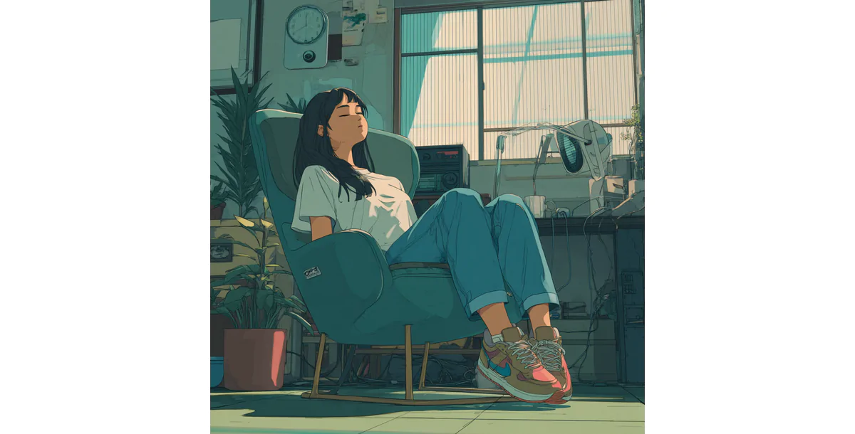 椅子の上の夢見る少女